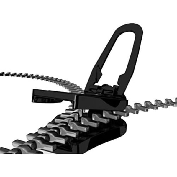 Clip-on dragkedja, dragkedjefixare, Zlideon dragkedja, metall dragkedja reparationssats för kläder, väska, jackor, tält, bagage