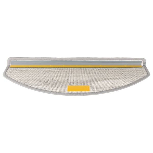 vidaXL 15 stk. Trappetrinmåtter grå 65x24x4 cm Grey grå