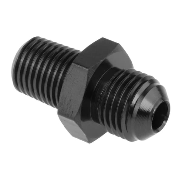 High Performance 6AN Male Flare to 1/4NPT Boss Fitting Adapter - Compatible with Enhanced