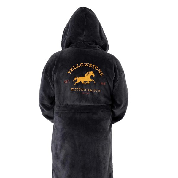 Yellowstone Miesten Dutton Ranch Hupullinen Kylpytakki S Laivastonsininen Laivastonsininen-FS1- Navy Blue S