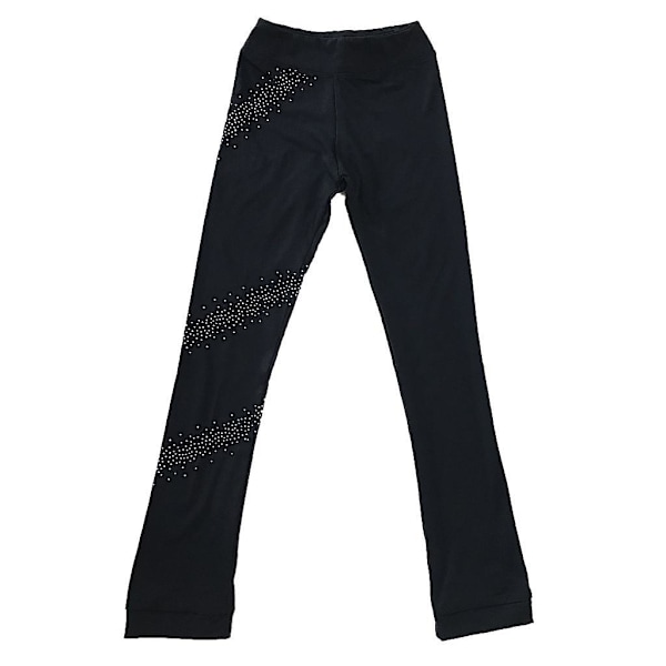1/2/3/5 Skridskotights Kristallglittrande Byxor Konståkning Stjärna 155cm Star 155cm 1 Pc