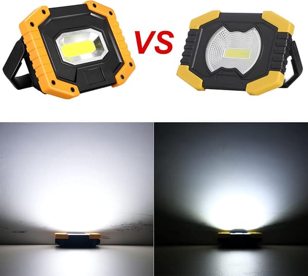 Oppladbar LED-flomlys 30W 2000 LM Byggeplassflomlys-FS-