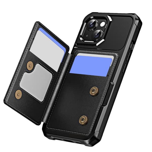 iPhone 13 Slankt Cover Kortlomme & 360° Beskyttelse