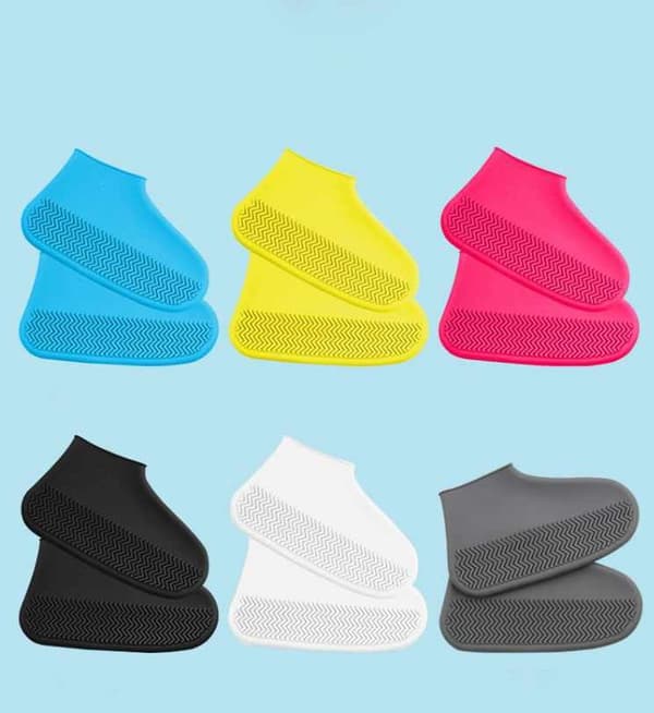 Silikon Skobeskytter - Grå / Grå Grey S (26-32)