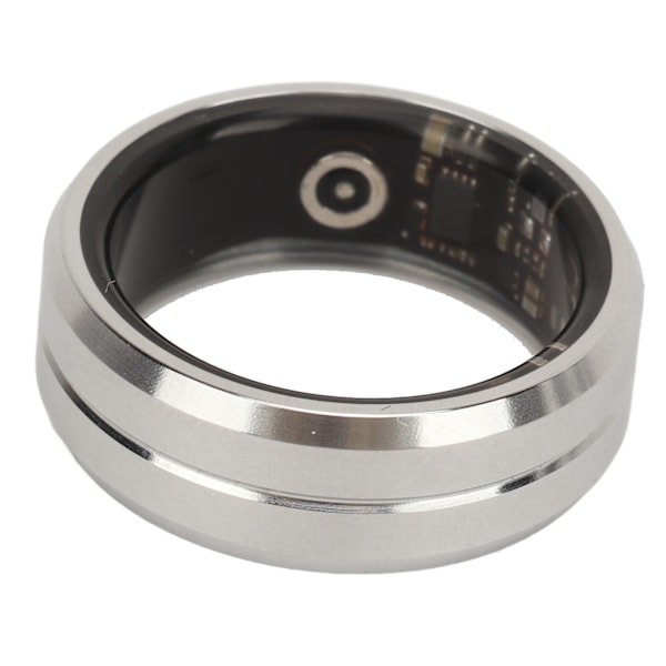 Smart Ring Silver IP68 Vattentät Stegräknare Sömn Fitness Övervakning Fjärrkontroll Fotografering Smart Hälsoövervakningsring Nr. 8