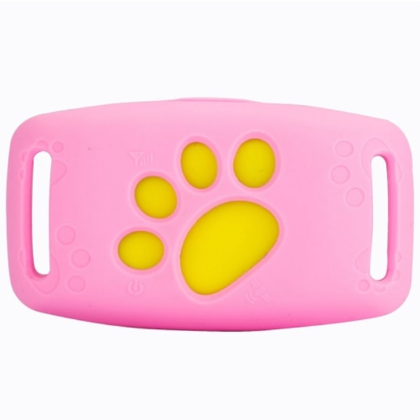 Mini Pet Smart Wearable GPS Pet Locator Tracker (Färg: Rosa)
