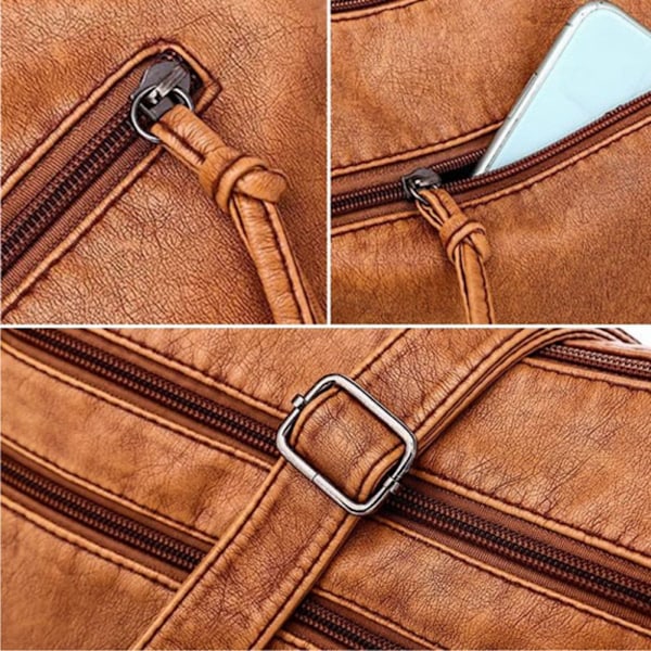 Håndveske Skulderveske BRUN-FS1- Brown