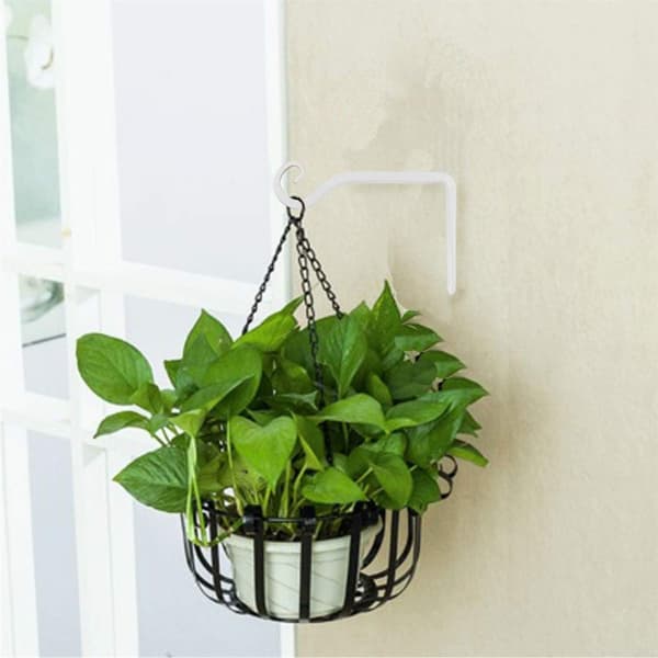Plant Holder, Hanging Basket Holder, Iron Wall Mount, Hanging Basket, Wall KLB-FS-