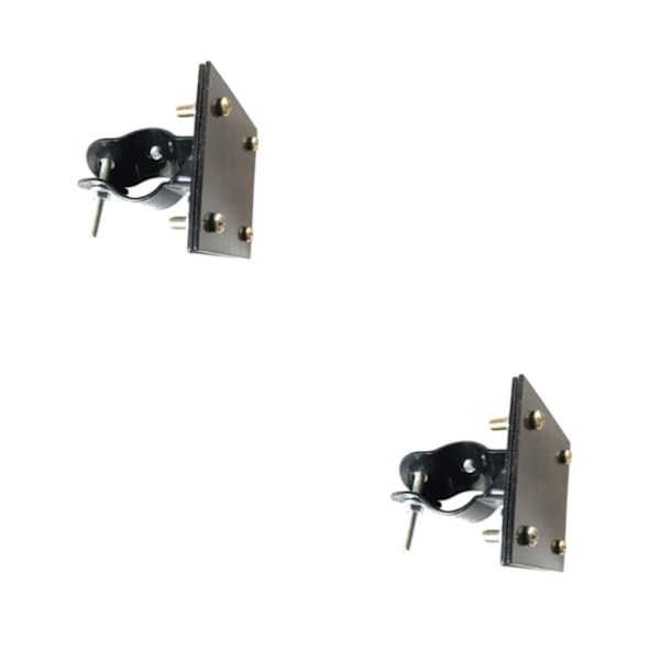 1/2 För Sykkel Hurtigutløserbrakett Front Vanntett Feste Svart Kort black Short 2PCS