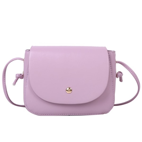 Sommar Mini Kedjeväska Liten Fräsch Mode Enkel Messenger Väska Dam (lila)-FS2-