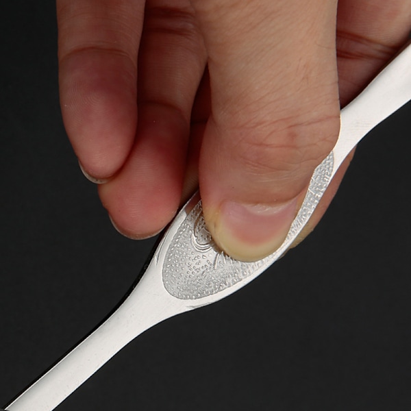 Krabbegaffel i Rustfrit Stål 4 stk Krabbe Spiseværktøj Krabbe Klo Krabbenål Husholdningsfisk og Skaldyr Skallet Hårig Krabbe Tilbehør A Small 15cm Silver