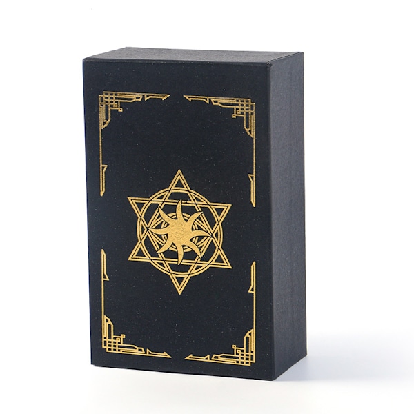 Reunattomat tarot-kortit kultafoliolla