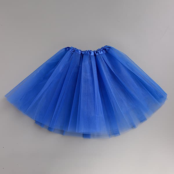 Tylla skjørt, ballettskjørt, dansetyllskjørt safir