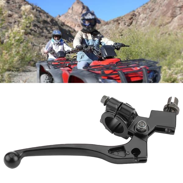 Foldable Clutch Lever with Perch for 50CC - 125CC Dirt Pit Bike - 22mm 7/8in Handlebar