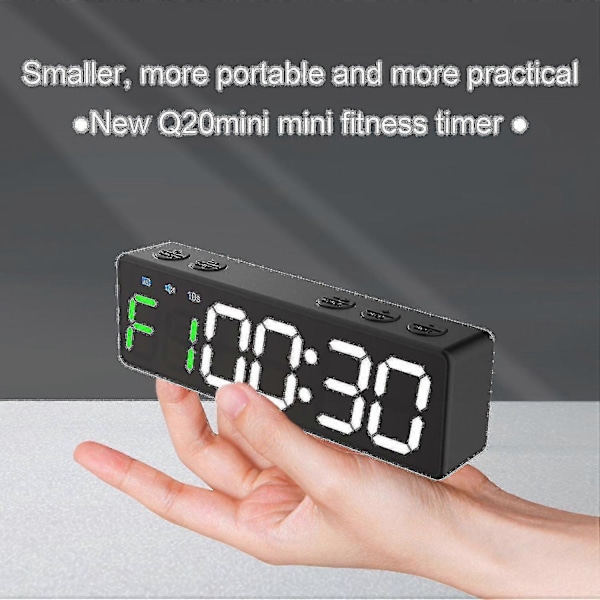 Gym Timer Træningsinterval Workout Ur Nedtælling Op Stopur-hhny Walkbee-X43-