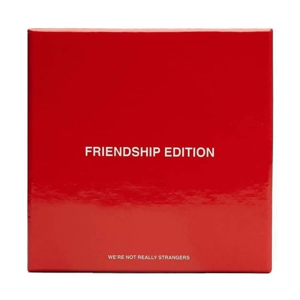 \"We're Not Really Strangers Kortspel - Ett interaktivt kortspel för vuxna och isbrytare [HK]\" Friendship Edition