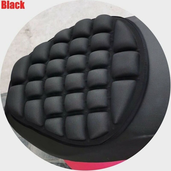Motorsykkel Sittepute Gel Sittepute Motorsykkelpute Pad svart black