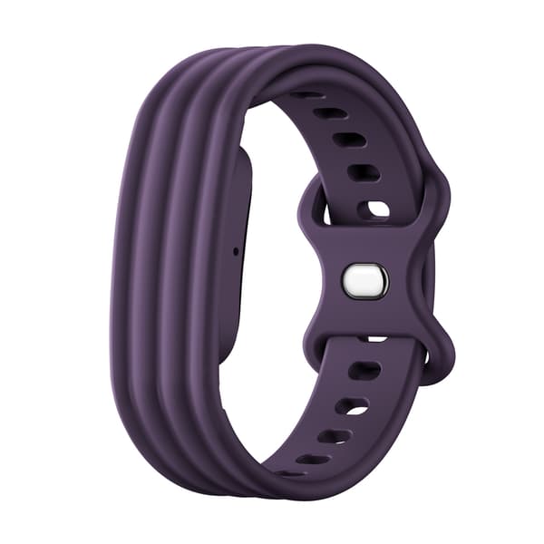 Klokkerem til Google Fitbit Air, myk erstatningsrem i silikon Purple