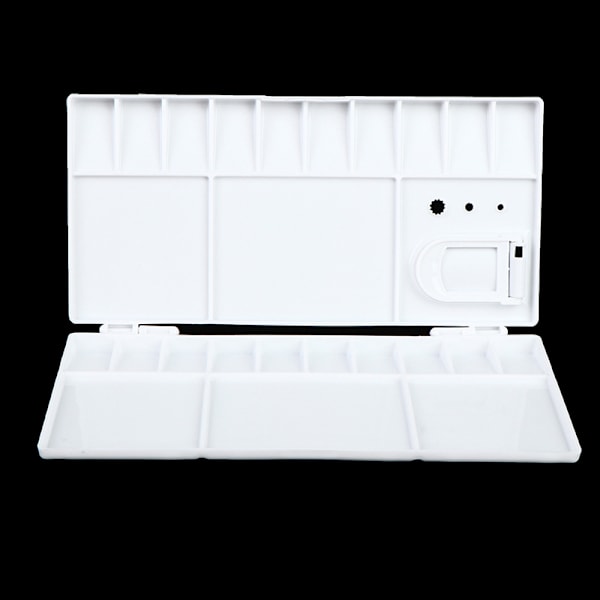 25-Ruds Foldbar Akvarel Palette Akvarel Farve Skuffe Æske Svin one size