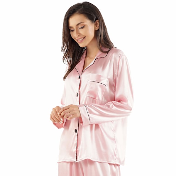 Dam Pyjamas Set Dam Siden Satin Pyjamas Set Pyjamas Set Lång
