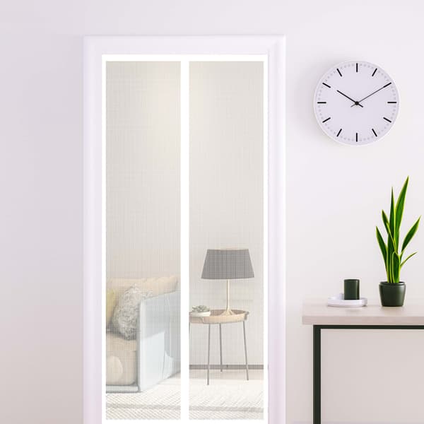 Myggenet Dør, 90 x 210 CM Magnetisk Fluedør Gardin (