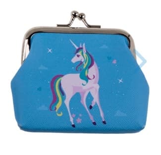Frozen Disney-figurer Pennfodral med Unicorn Pengar Väska multifärg[NX] Multifärg