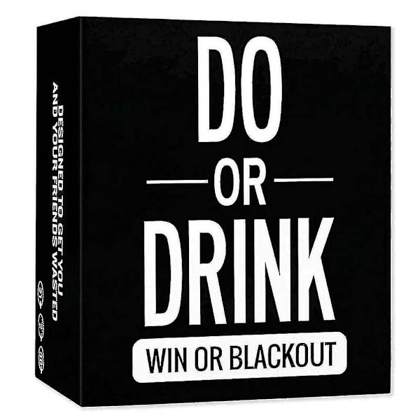 Do Or Drink - Drickspelskort Party Våga eller Shots Tarotkortlek Kortspel