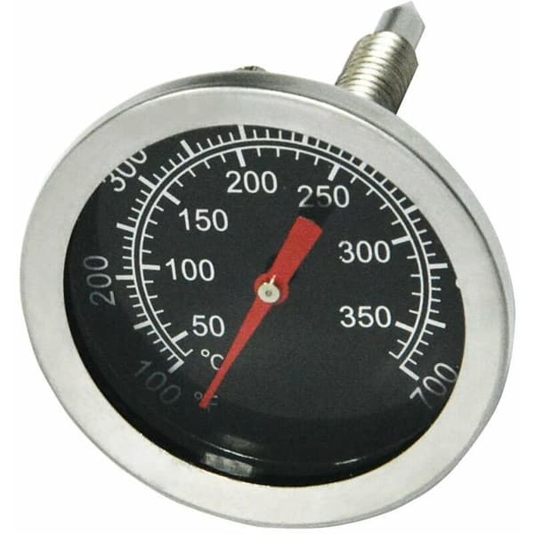 BBQ Grill Kolgrill Röktermometer, 52mm Rostfritt Stål Pizzaugn Termometer, BBQ Reservdelar-FS-