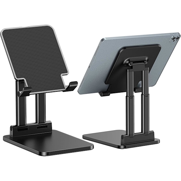 Tablettstativ, Justerbart Tablettstativ, Universal Justerbar Stativ for Skrivebord Kompatibelt med iPad Pro 9.7, 10.2, 10.5, 12.9, iPad Air, iPad Mini