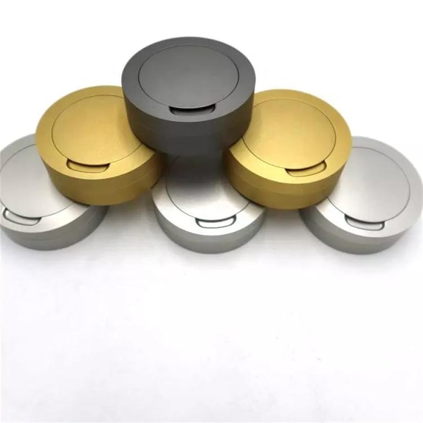 Snusboks i aluminium for all snus med oppbevaringsrom Green Grön