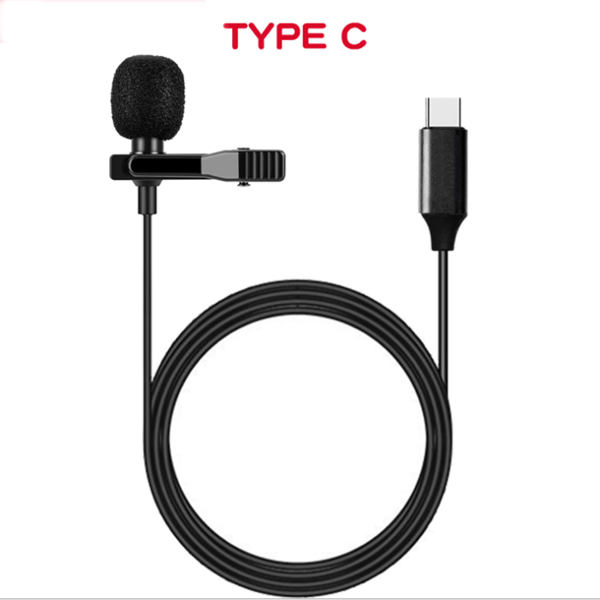 Lavaliermikrofon/Mygg for Samsung-enheter, USB-C