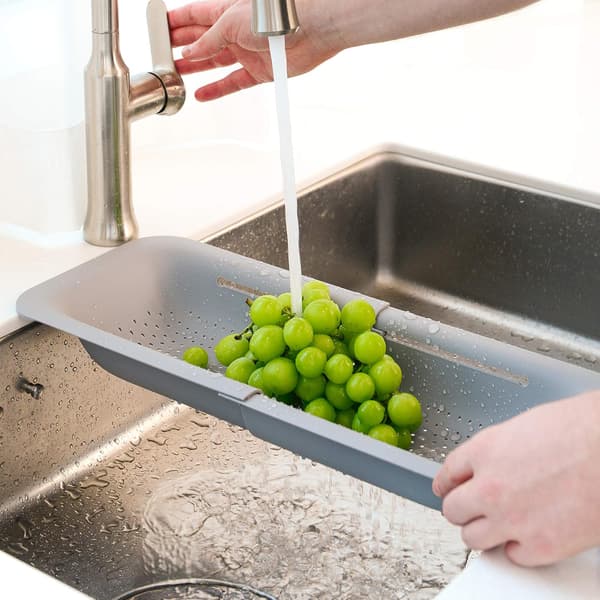 Sink Strainer, Colander, Basket - Washes Vegetables and Fruits, Drains-FS-