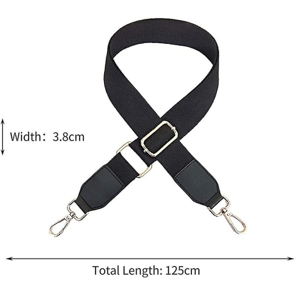 Väskrembyte, justerbar bred axelrem, crossbody-väska-FS2-