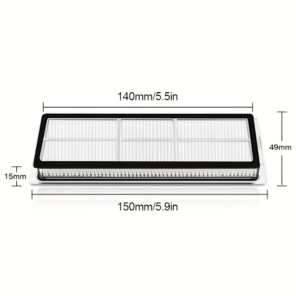 För Xiaomi Mi Robotdammsugare-Mopp Mijia 1C/1T/2C STYTJ01ZHM STYTJ02ZHM Dreame-X42-