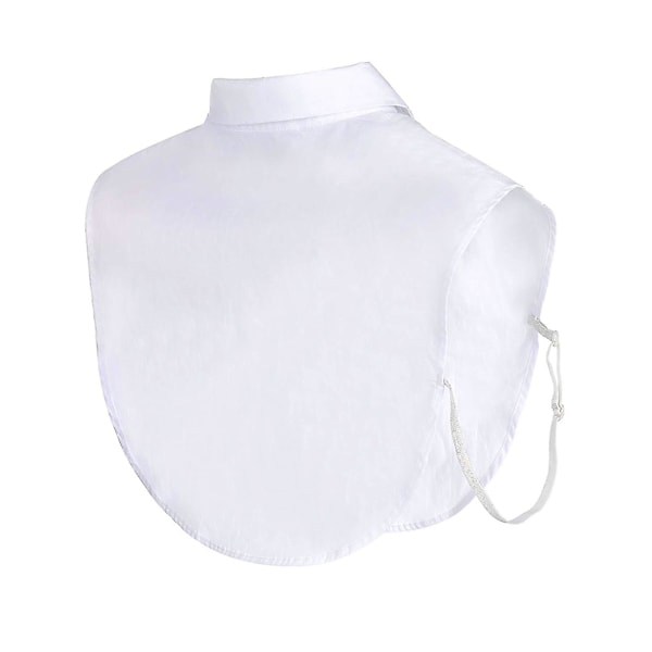 2 stk. Falske Krager Avtakbare Bluse Dickey Krage Halve Gensere Falsk Krage For Kvinner Favoritter (FMY)-X42- Only 1 White