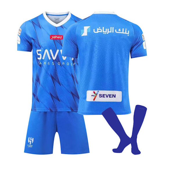 23-24 Al-Hilal Saudi FC Hemmatröja för barn nr 10 Neymar UTAN+strumpor NO+socks 18