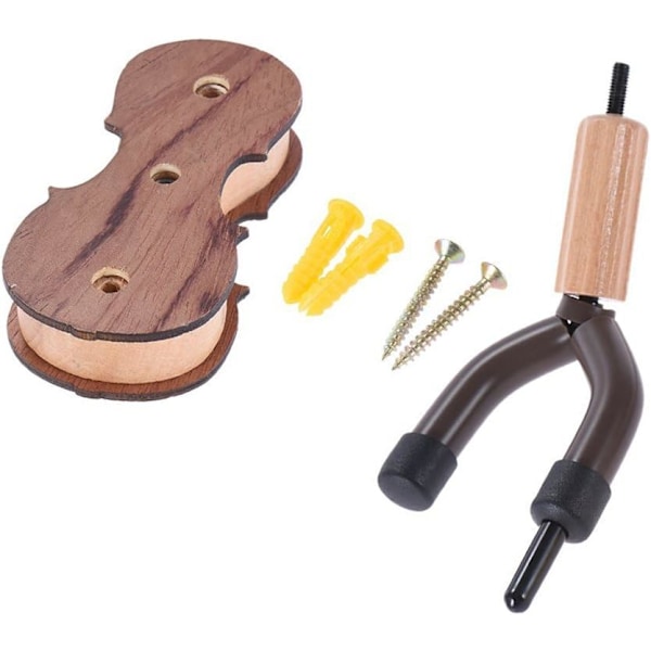 violin vægophæng i hårdttræ violin vægophæng violinholder