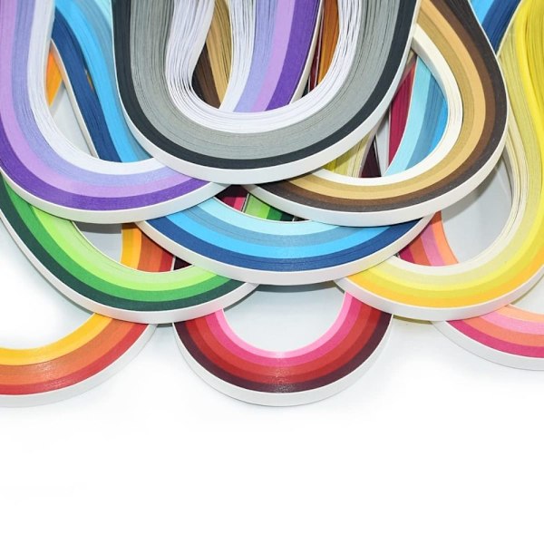 900 kpl nauhoja Set Paper Quilling Set nauhoja per pakkaus Paper