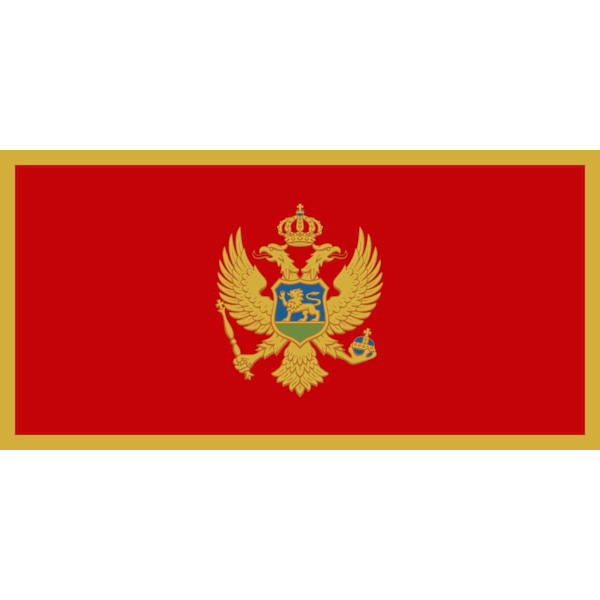 Montenegro flagg 100