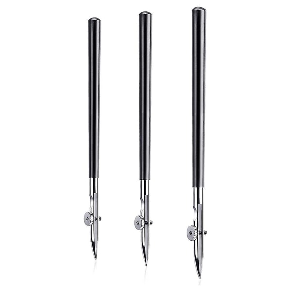 3 størrelser Art Ruling Pen Set, 3 pakker - hengslet maskeringspenn, rett linje penn for tegning montering zdq-FS3-