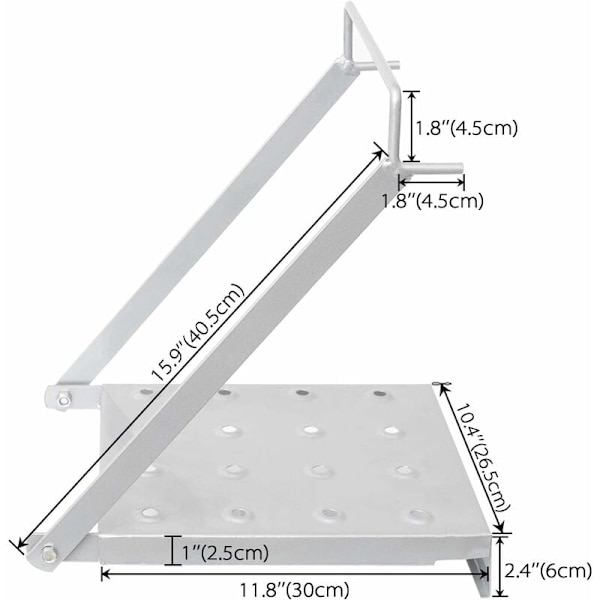 Work Platform, Ladder Work Platform Tool Shelf for All Ladders Holds 180 kg--FS-