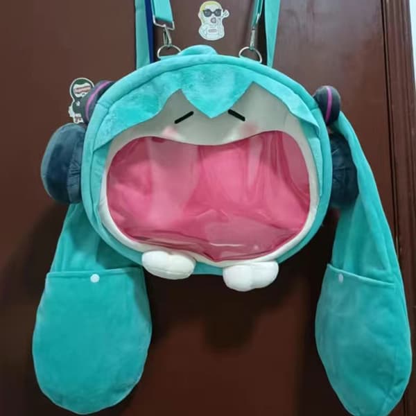 Studentväska Barnpresenter Leksaker Kawaii Hatsune Miku och Anime Flicka Pl-FS-