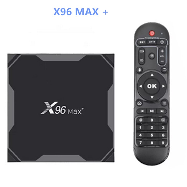 X96 Max Plus Smart TV Box Amlogic S905X3 Android 9.0 Quad Core 4G 32G 2.4G/5G Dual WiFi BT4.0 4K HDR Box USB 3.0 LAN 1000M EU