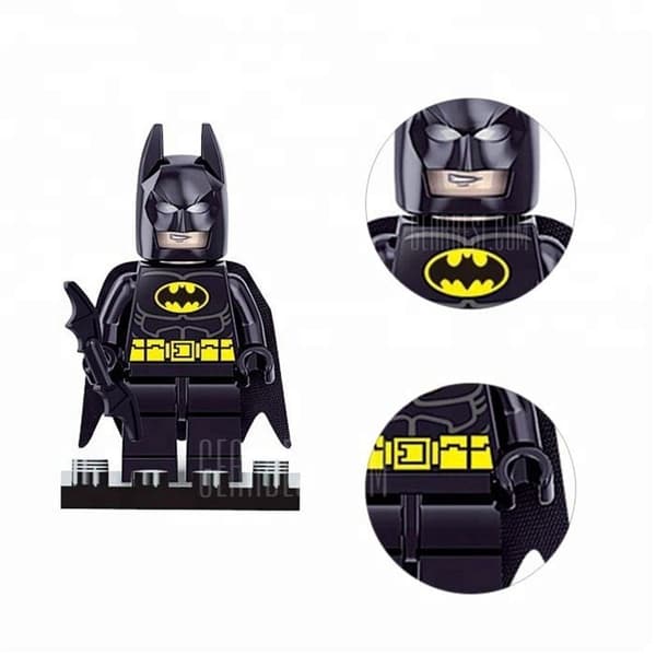 8 stk Marvel Avengers superhelt seriefigur mini-figurer gave til barn-FS-