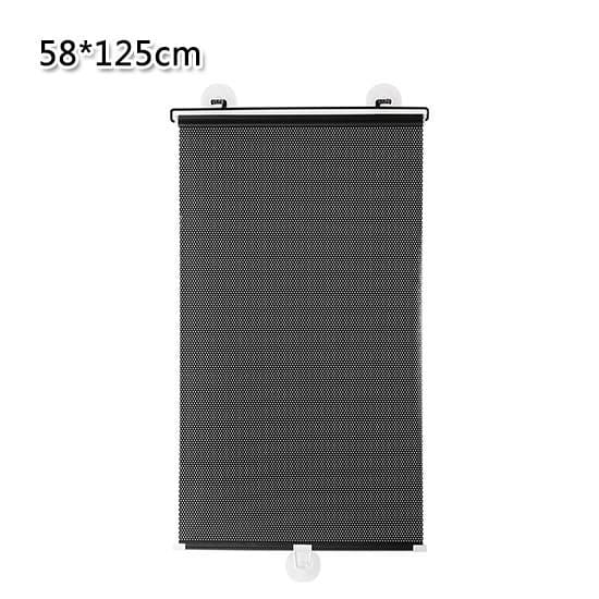 Sugkopp Vindu Skjerm Solskjerming Bil Hjem Bad Solskjerming 58*125cm