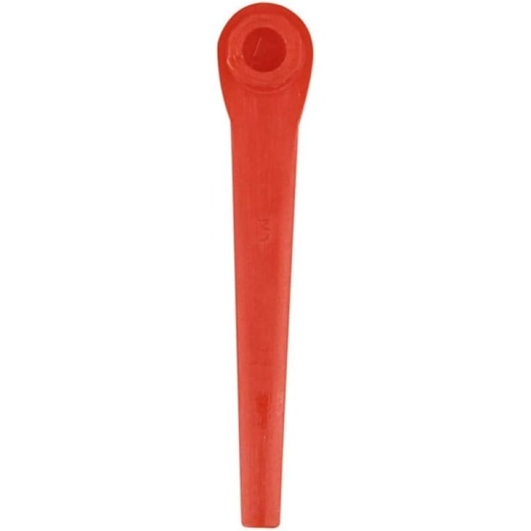 100 plastblader for Gardena gresstrimmere, erstatningsblader for Gardena gresstrimmere og batteridrevne gresstrimmere