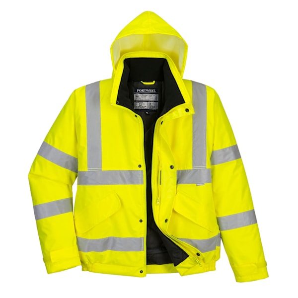 Portwest Unisex Vinter Bomberjacka Hi-Vis XL Gul Yellow Yellow XL