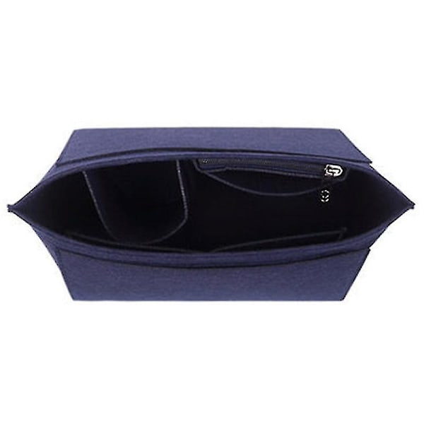 Filtinsatsväska Passar Longchamp Handväska Liner Väska Filt Tyg Sminkväska Stöd Reseportabel Insats Handväska Organizer Tw M 950