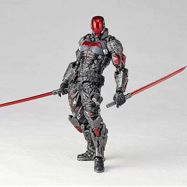 2024 Amazing Yamaguchi Arkham Knight Actionfigur #024 Modell Pvc Bat 17cm Samling Rörlig Animefigur Leksaker För Barn Presenter 1274