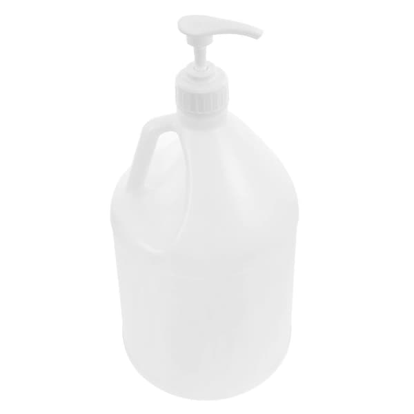 1 Set Plast Hink Praktisk Vattenflaska Portabel Dunk Med Lock Och Pumphuvud 4L-FS-